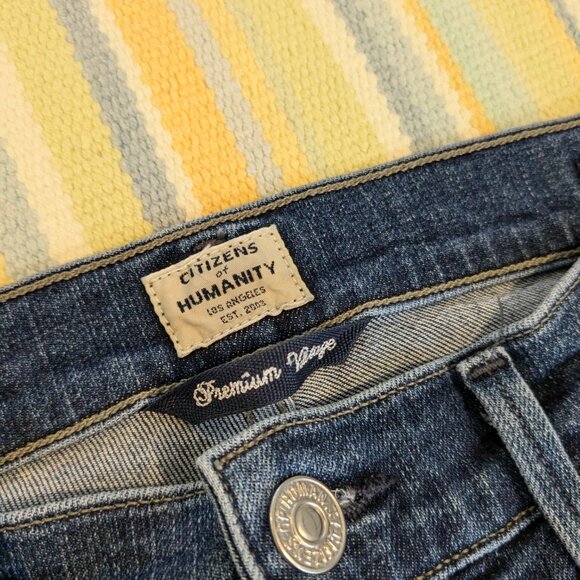 ⭐ Citizens of Humanity Premium Vintage Rocket Crop high rise Skinny jean… - Picture 6 of 14
